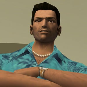This is the Avatar Image for the Tommy Vercetti AI Voice and Text to Speech Generator